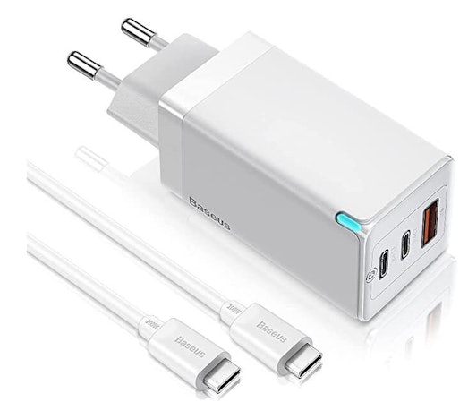 Baseus Pro 65W Schnellladegerät für 23€ - mit 3 Ports, inkl. 100W USB-C Ladekabel
