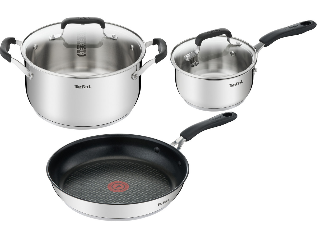 Tefal Cook &amp; Cool Kochgeschirrset für 55€ – kühle Griffe, Thermo-Spot-Technologie