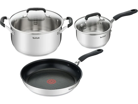 Tefal Cook & Cool Kochgeschirrset für 55€ – kühle Griffe, Thermo-Spot-Technologie