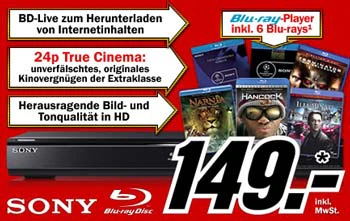 media markt sony bluray