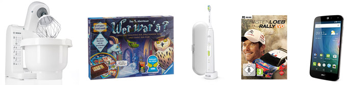 Amazon Oster Angebote Woche Tag 7 - Übersicht für den 20.03.2016