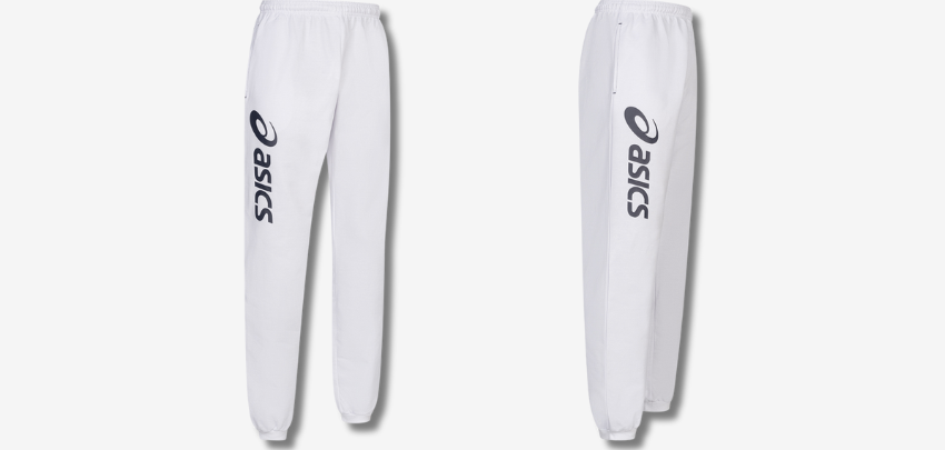 Asics Sigma Jogginghose für 13€ - mit Seitentaschen und elastischen Bund, Größe 2XS bis L