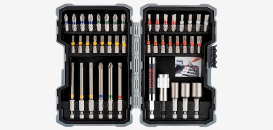 Bosch Professional Schrauberbit-Set für 15€ - mit 43 Teilen, farbcodiert