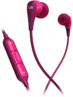 Knaller: 3 x Logitech Ultimate Ears 200vi (pink) für 20€ - In Ears mit Mikrofon (Update)