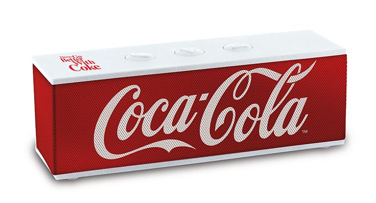 Bluetoothlautsprecher Bigben BT01 Coca Cola für 10 EUR
