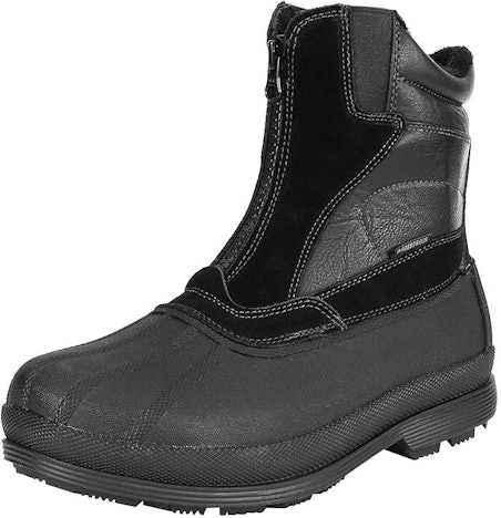 NORTIV 8 Herren Winterstiefel Warm Gefüttert Schneestiefel
