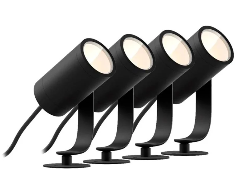 *Vorbei*4x Philips Hue Lily für 239€ - Basis-Set mit 3 Gartenspots + 1 Extraspot