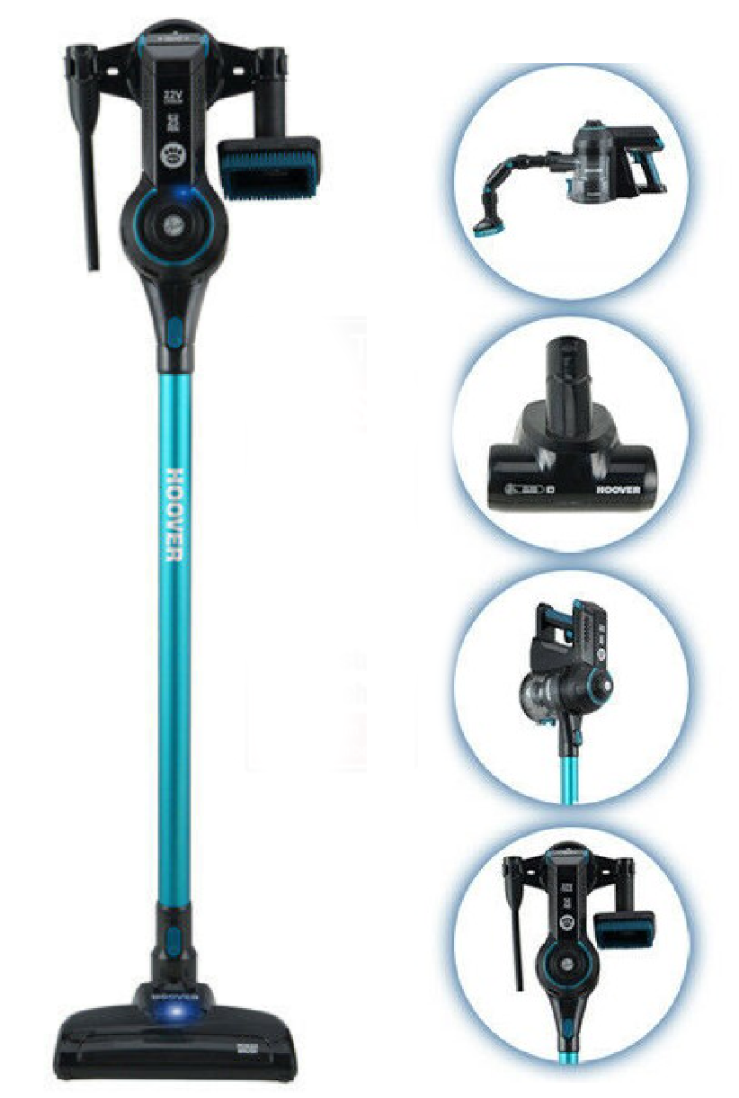 Hoover Freedom FD22BC für 85€ – 2-in-1 beutelloser Stiel-/Akkuhandstaubsauger