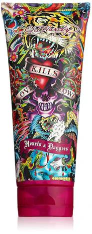 Ed Hardy Hearts & Daggers femme/women, Body Lotion, 1er Pack (1 x 200 ml)