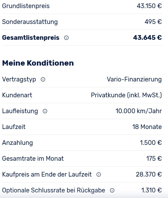 1749131968974 Cupra Formentor 1.5 eTSI MHEV 110kW DSG finanzieren