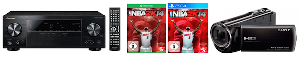 Saturn Super Sunday - z.B. NBA 2K14 für 30€