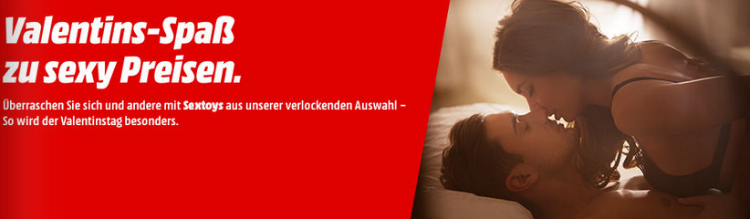 Valentinsspaß zu sexy Preisen bei Media Markt - z.B. Joydivision Intense Vibrator für 16€