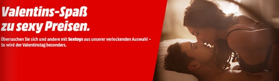 Valentinsspaß zu sexy Preisen bei Media Markt - z.B. Joydivision Intense Vibrator für 16€