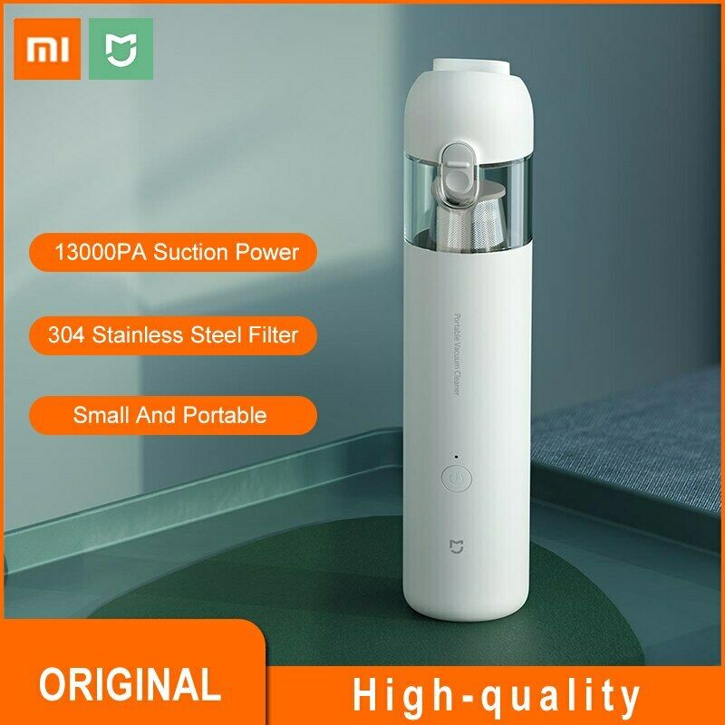 Xiaomi Mijia Tragbarer Staubsauger langlebiger starker Sauger mit 13000 Pa 120W