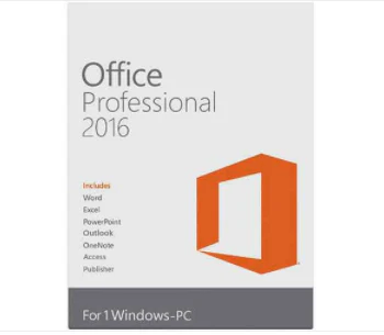 MICROSOFT OFFICE 2016 PRO PROFESSIONAL PLUS CD-KEY (1 PC) 25,38 €