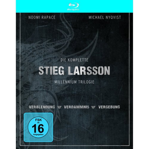 Stieg Larsson - Millennium Trilogie [Blu-ray] 3 Filme für 11,21 inkl. Versand