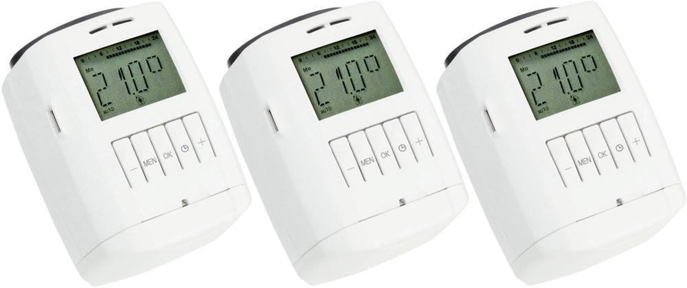 3x Elektronisches Heizkörperthermostat "SPARmatic Zero" für 19€