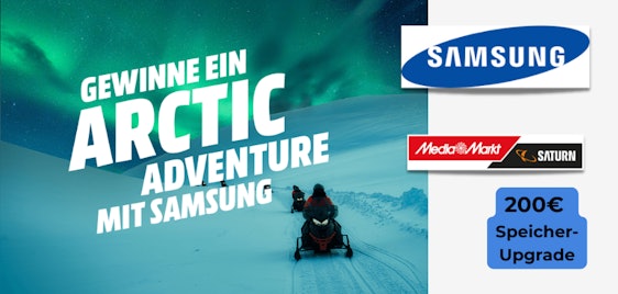 Samsung Speicherupgrade GRATIS (Wert 200€) & ❄️ Arctic Adventure Gewinnspiel