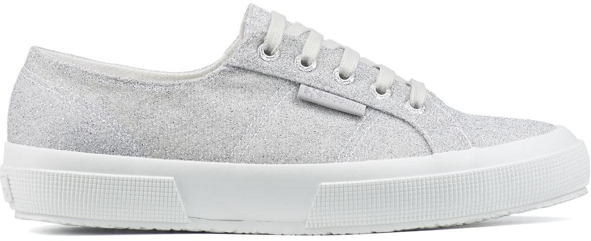 10,00€ auf Superga Plateau-Sneaker grau/silber (S1118SW-031) sparen