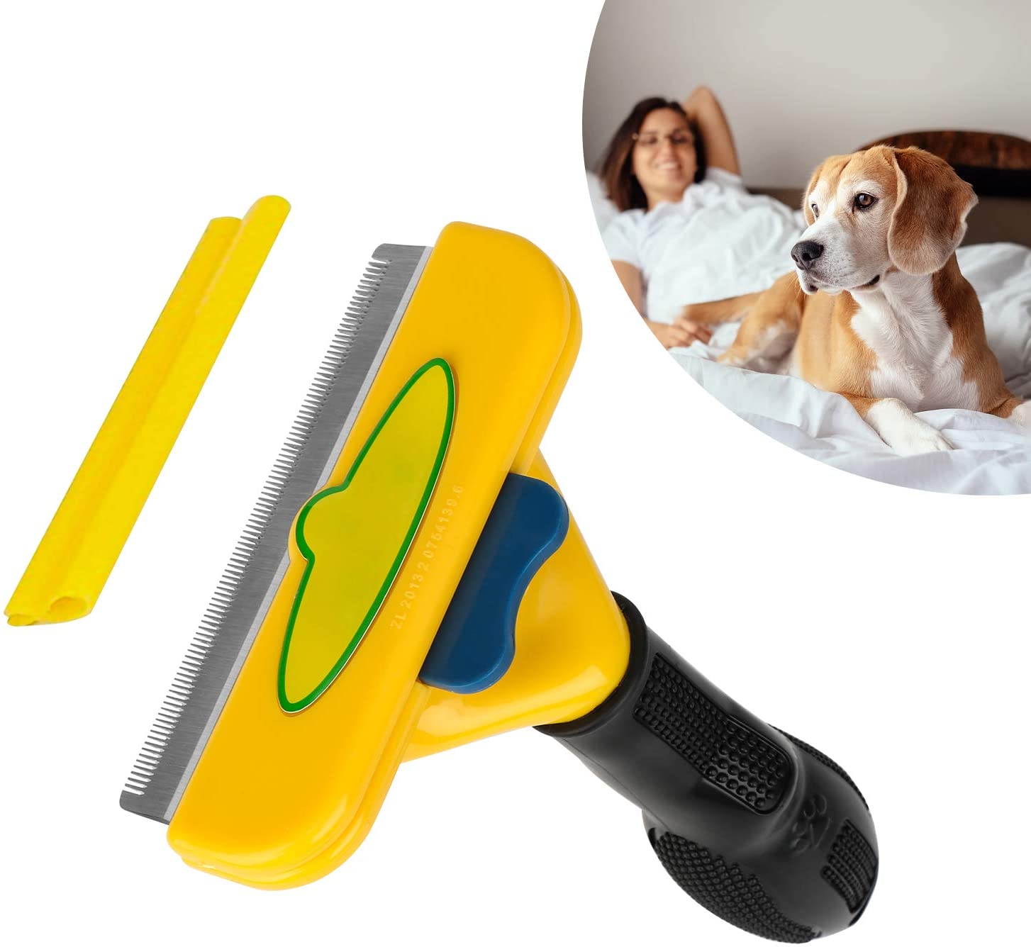 Hengda Hundebürste, Hund Größe L