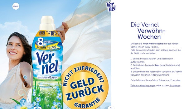 Vernel-Weichspüler-gratis-testen---dank-Geld-zurück-Garantie