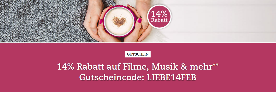 14% Valentinstags-Rabatt bei Thalia - z.B. günstige Brettspiele und Puzzles