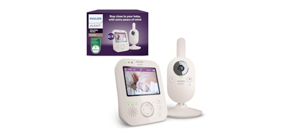 Philips Avent SCD891/26 für 149€ - Babyphone mit Kamera, 3.5" Display, x4 Zoom, Nachtsicht & Schlaflieder