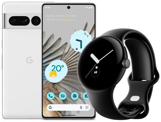 Letzter Tag! Google Pixel 7 Pro kaufen & Google Pixel Watch LTE im Wert von 409€ gratis erhalten! 🔥