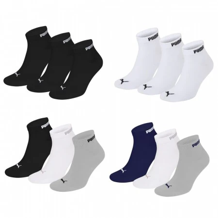 15 Paar unisex Quarter-Socken "Clyde" von Puma für 26€