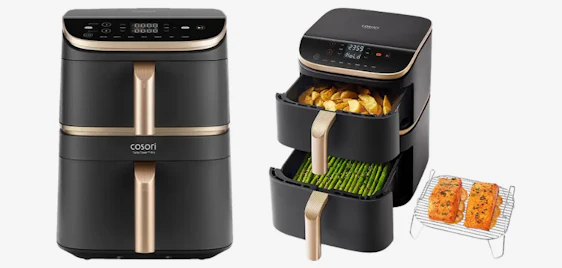 TIEFPREIS! 🍟 Cosori Turbo Tower Pro Smart Airfryer (10,8L) für 209€ 🍗