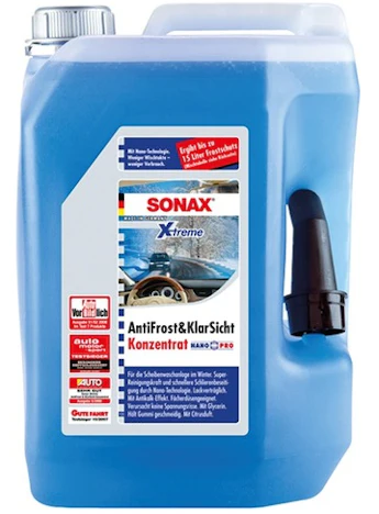 5 Liter Sonax Scheibenfrostschutz Xtreme AntiFrost & KlarSicht