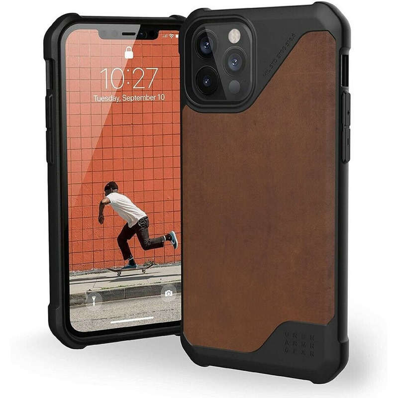 Urban Armor Gear Metropolis LT Case (iPhone 12 Pro Max) Leather Brown mit 20,76€ Rabatt