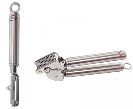 Rösle Knoblauchpresse und Pendelschäler für 20€