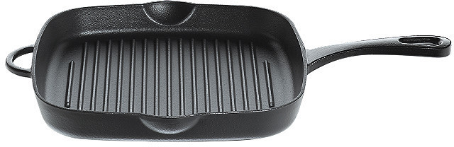 27,46€ auf Küchenprofi Provence Grillpfanne hoch 26 x 26 cm schwarz sparen