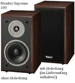 1 Paar Magnat Monitor Supreme 100 für 40€ - B-Ware - Regallautsprecher