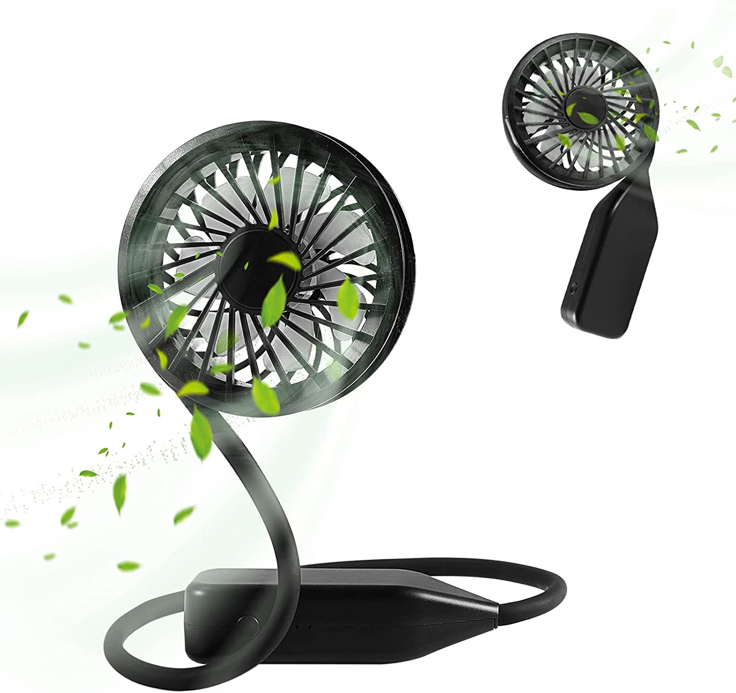 KNMY Miniventilator für 11€ - Mini-Handventilator mit 1500mAh Akku