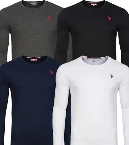 U.S. POLO ASSN. Longsleeve Herren Sommer-Pullover