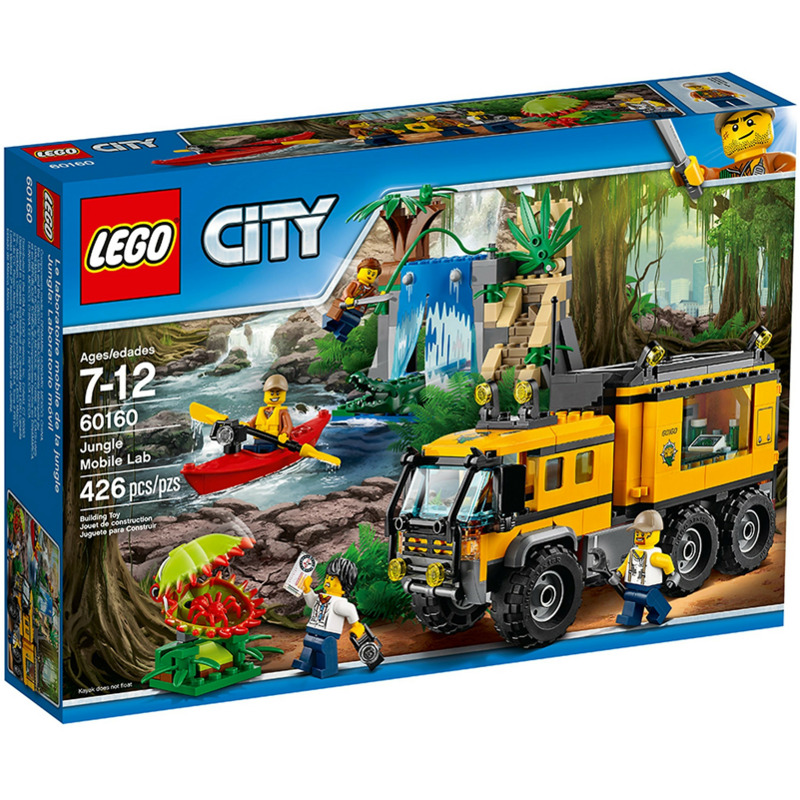 LEGO City - Mobiles Dschungel-Labor (60160) 48% reduziert