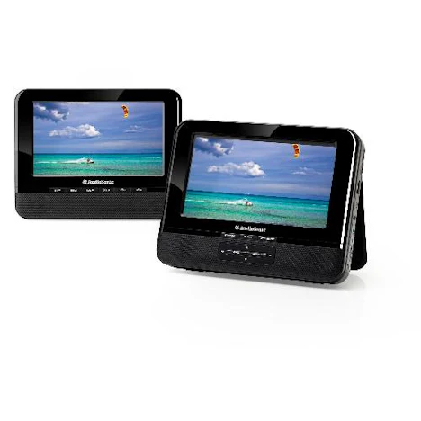AudioSonic DV-1822 Tragbarer DVD-Player 7" Display, Kartenslot, USB 2.0