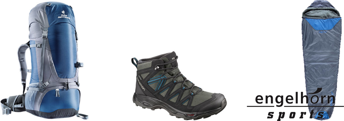15% Rabatt auf Outdoorartikel bei Engelhorn - z. B. Deuter Trekkingrucksack für 105€