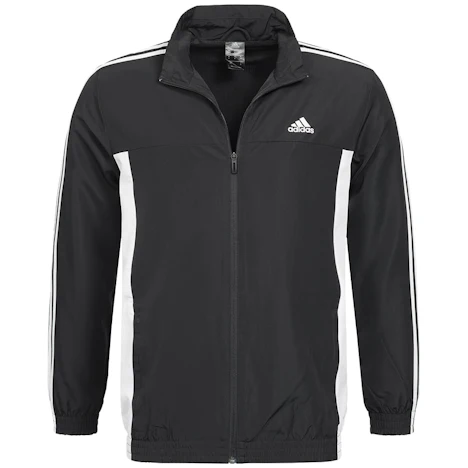 adidas Performance Basic 3 Stripes Jacke in Schwarz oder Grau für jeweils 24€