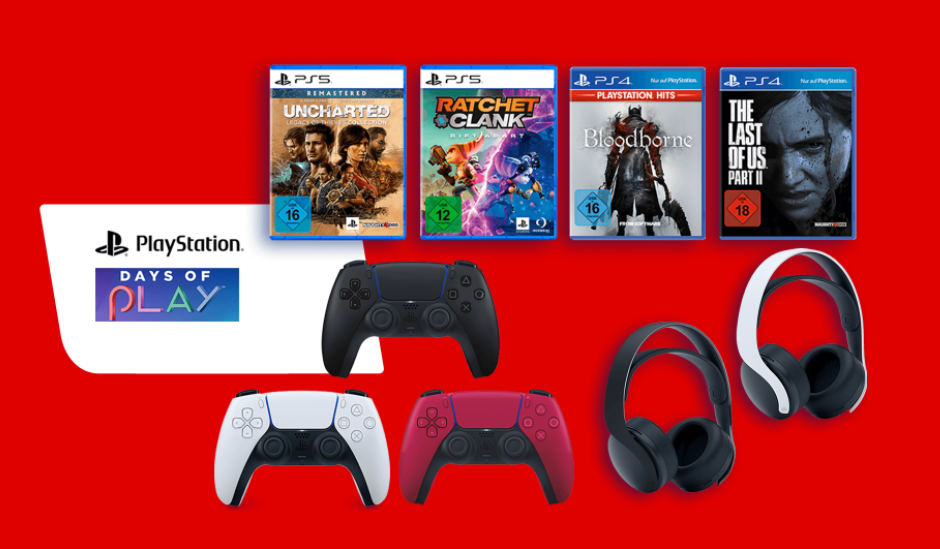 Days of Play bei Media Markt &amp; Saturn 🎮 - z.B. Sony Playstation VR Starter Pack für 200€