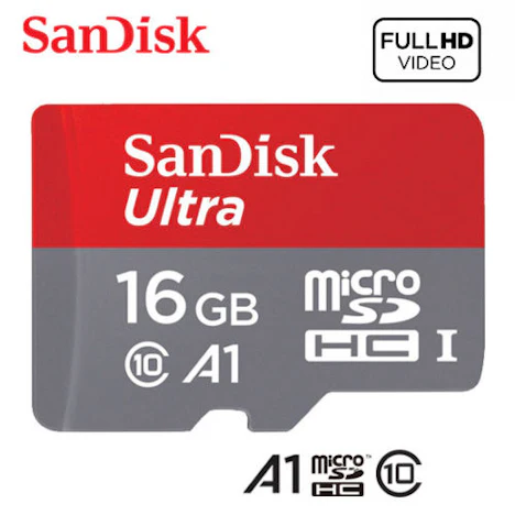 SANDISK Ultra®, Micro-SDHC Speicherkarte, 16 GB für 7 EUR inkl. Versand