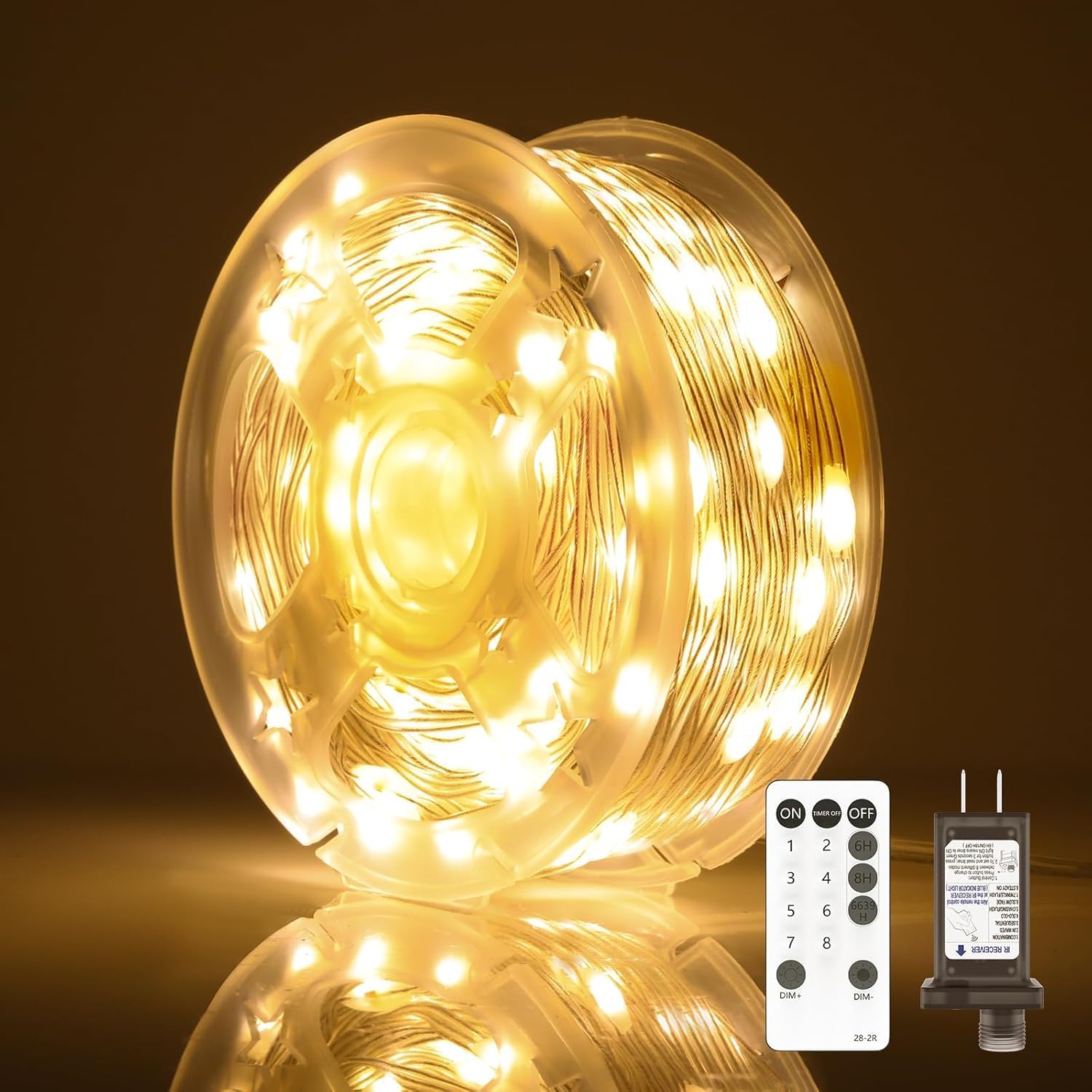 20M 200LED Weihnachtslichterkette Innen, Lichterkette Weihnachtsbaum [Energieklasse