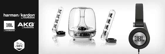 HiFi Sale bei Brands4friends - Kopfhörer und Lautsprecher von Harman/Kardon, AKG und JBL