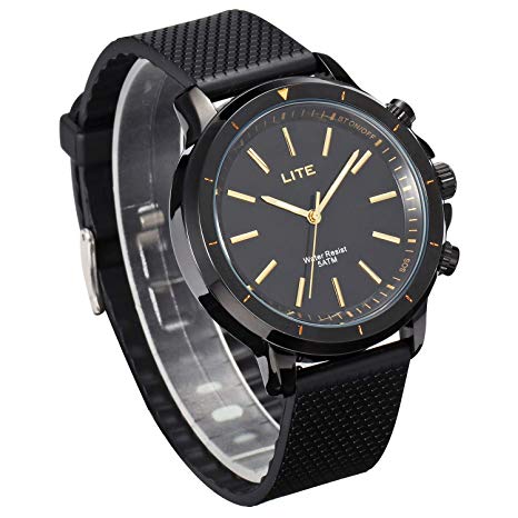 50% Rabatt  Herren Smartwatch Wasserdicht, GOKOO LITE Geschäftsuhr Sportuhr für Herren und Damen 