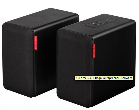 NuForce S3-BT 2.0 Bluetooth Lautsprecher für 85€ *UPDATE*
