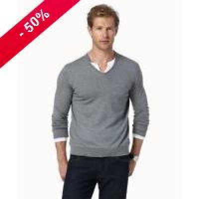 Marc O'Polo Herren Pullover Strick V-Neck, L - XXL für 49€ statt 90€ (50% Rabatt)