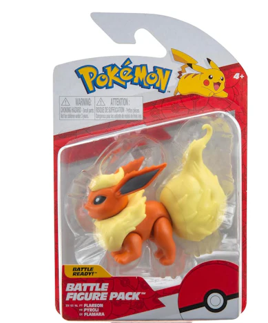 🏷️ Pokémon Battle Figure Pack – Flamara (Flareon / Pyroli) für 11 Euro 🦊🔥