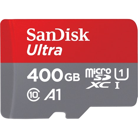 SanDisk Ultra 400 GB microSDXC Speicherkarte Kit für 69,90 EUR inkl. Versand